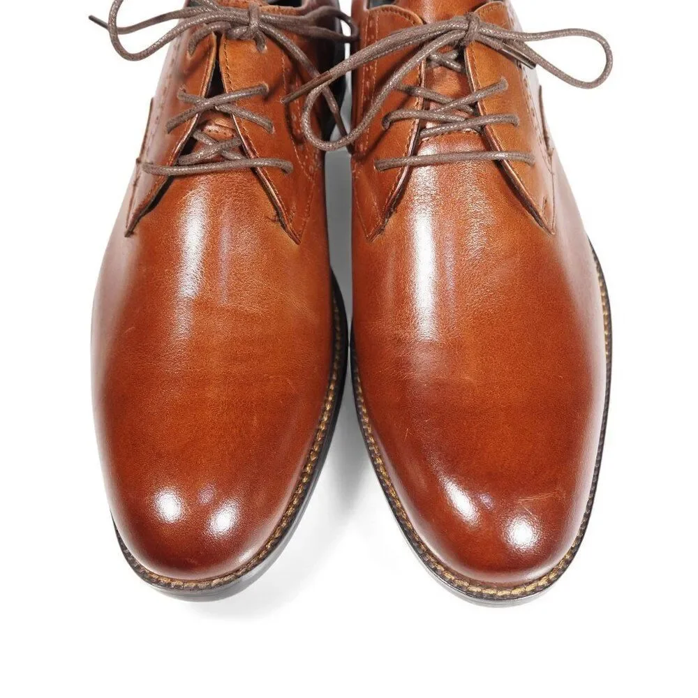 Stacy Adams Dickinson Cap Toe Oxfords Men's 7.5 Tan Brown 24956-221‎